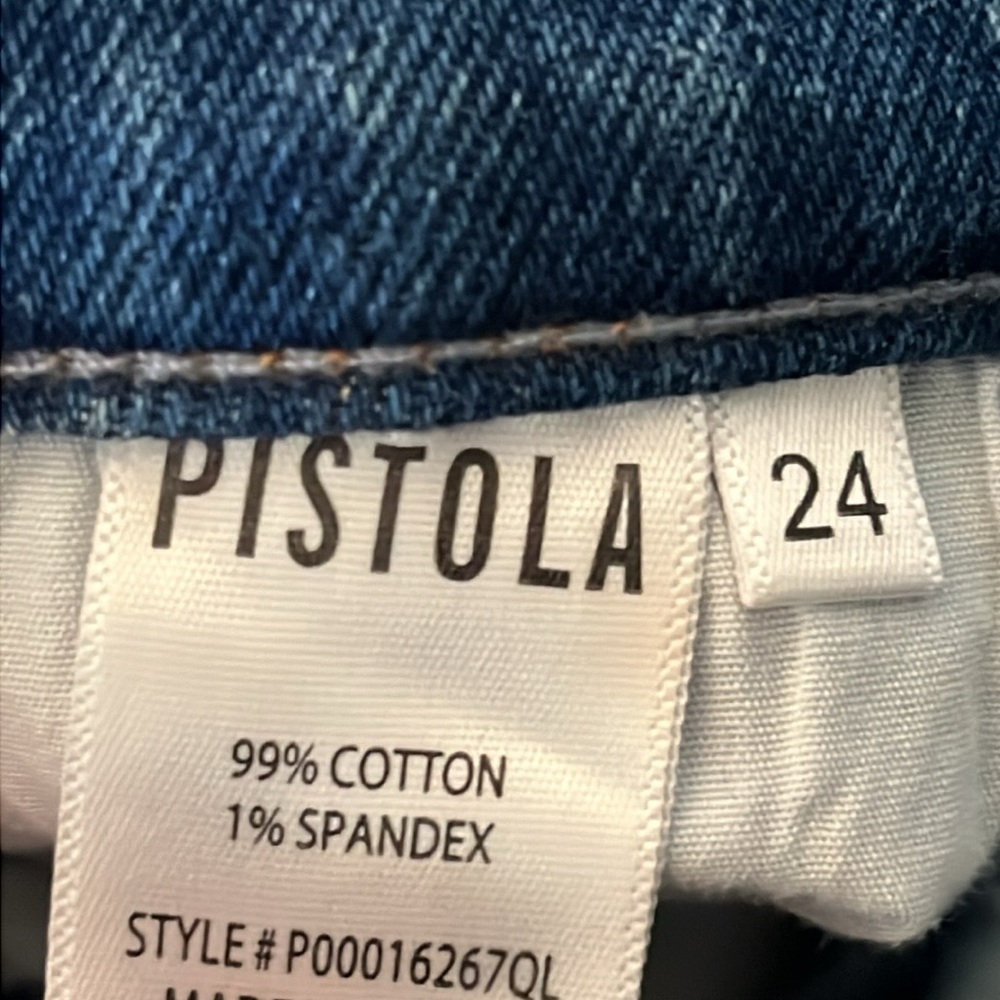 Pistola Dana High Rise Boot in Spruce Slightly Distressed Wonen’s Jeans sz24 NWT - Picture 12 of 14